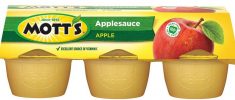 Mott’s apple sauce 